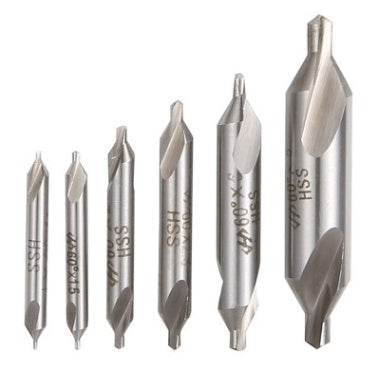 Knife drilling chamfering knife without guard cone composite center drill high speed steel fixed point drill
