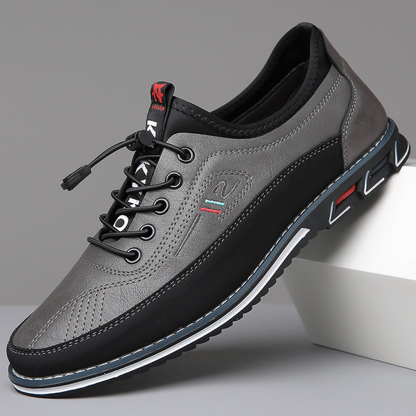 Casual Plus Size Men's Shoes Slip-on Flat Heel