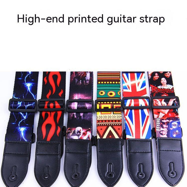 Thermal Transfer Printing Guitar Strap