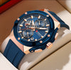Men's Six-pin Tape Quartz Watch